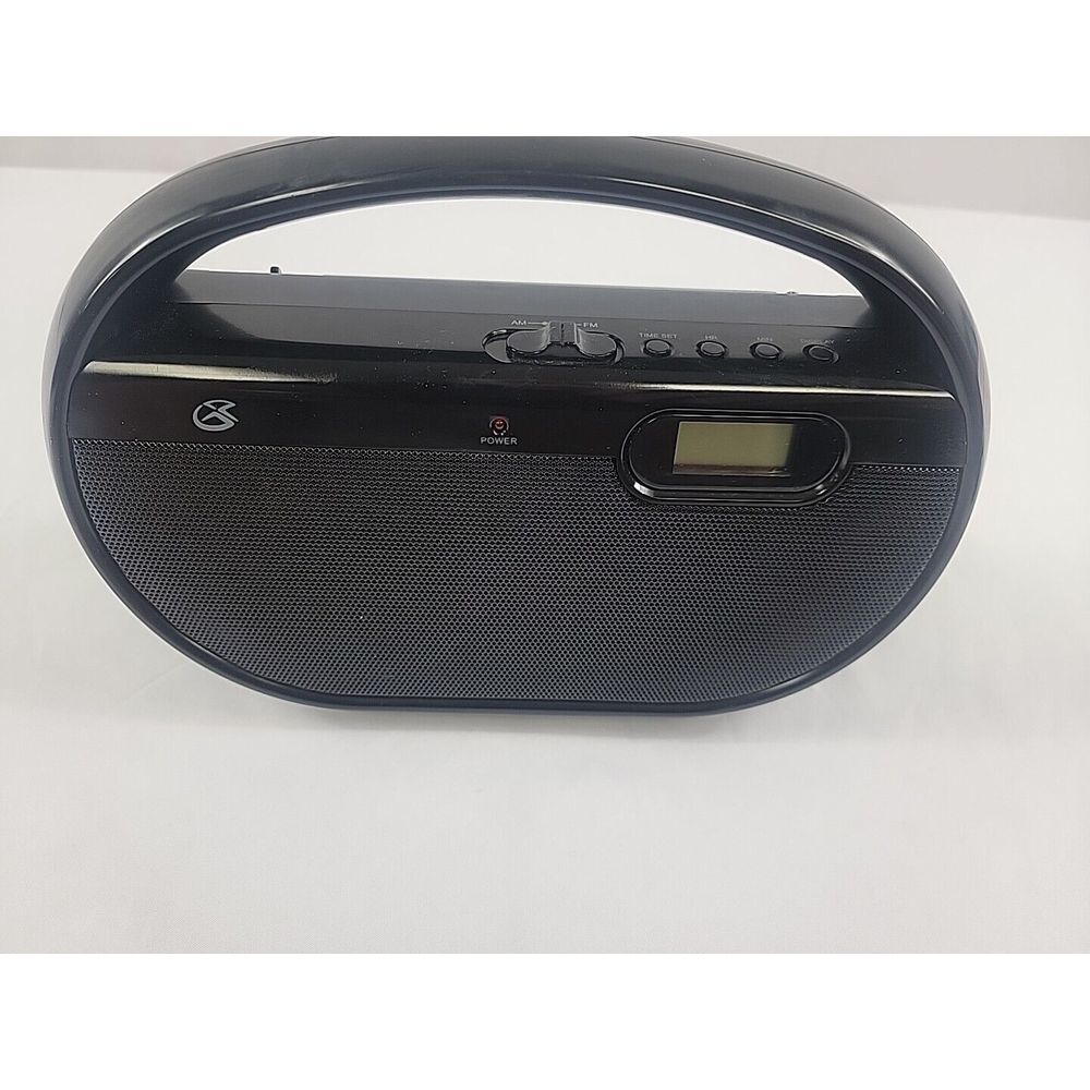 GPX, Inc. R602B Portable AM/FM Radio with Digital Clock and‎ Line Input (Black) - Picture 4 of 6